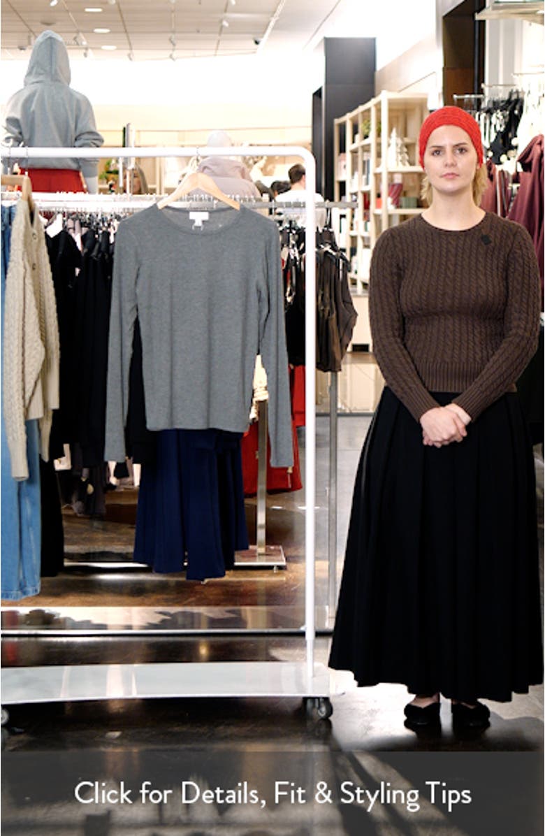 Long Sleeve Rib Top, sales video thumbnail