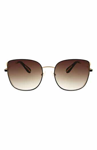 BCBG 58mm Square Satellite Sunglasses