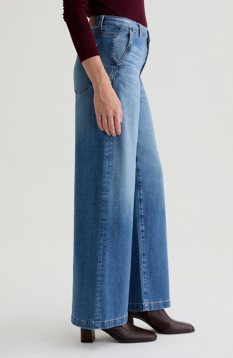 AG Stella Low Slung Palazzo Jeans, Alternate, color, 16 Years Soaring