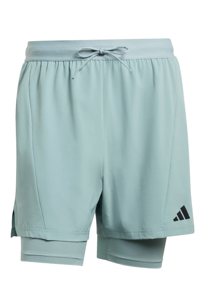 D4T Climacool Workout 2-in-1 Shorts, Alternate, color, WONDER SAGE