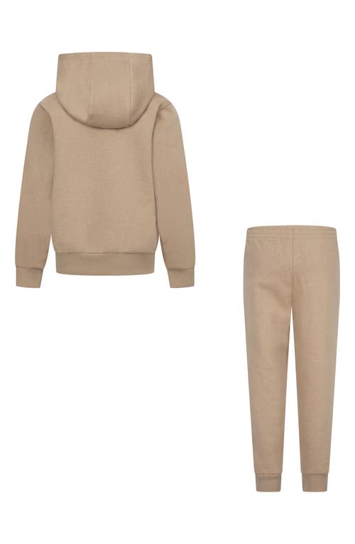 Nike Kids' Fleece Pullover & Joggers Set In Neutral