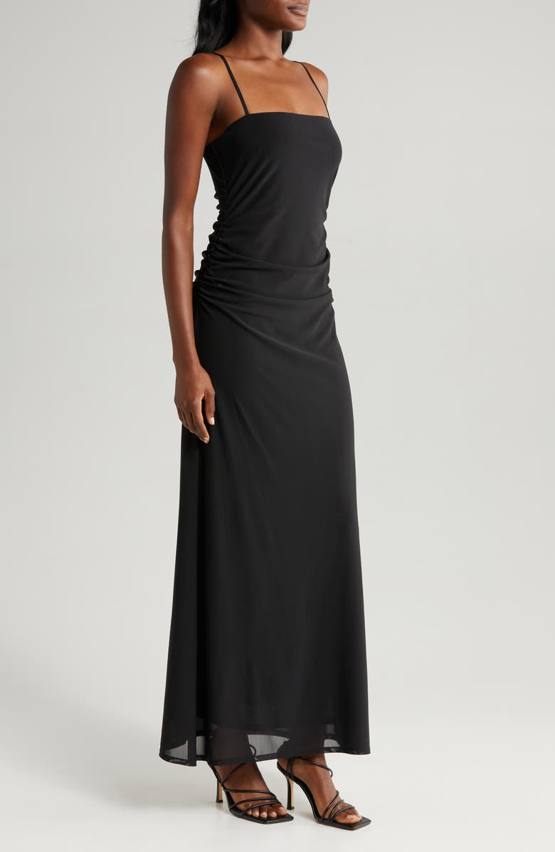 WAYF Isabella Mesh Maxi Dress, Alternate, color,
