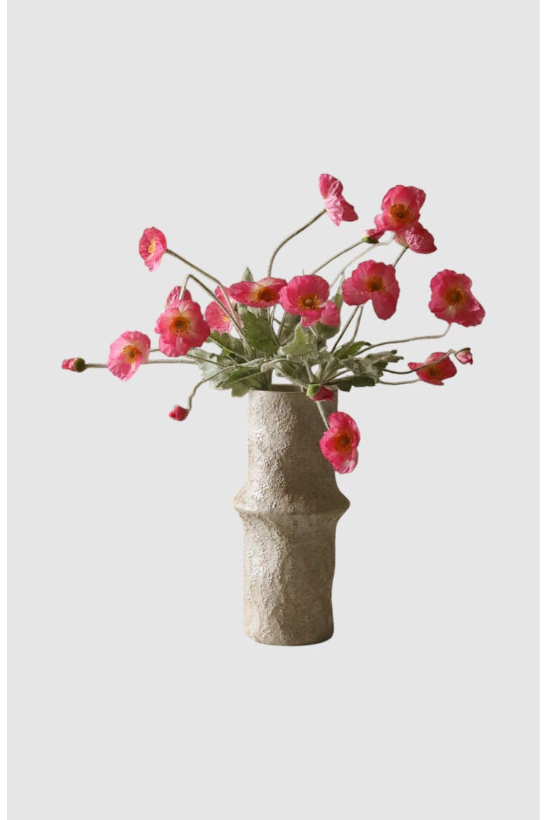 Pink Poppy Flower, Alternate, color, Pink
