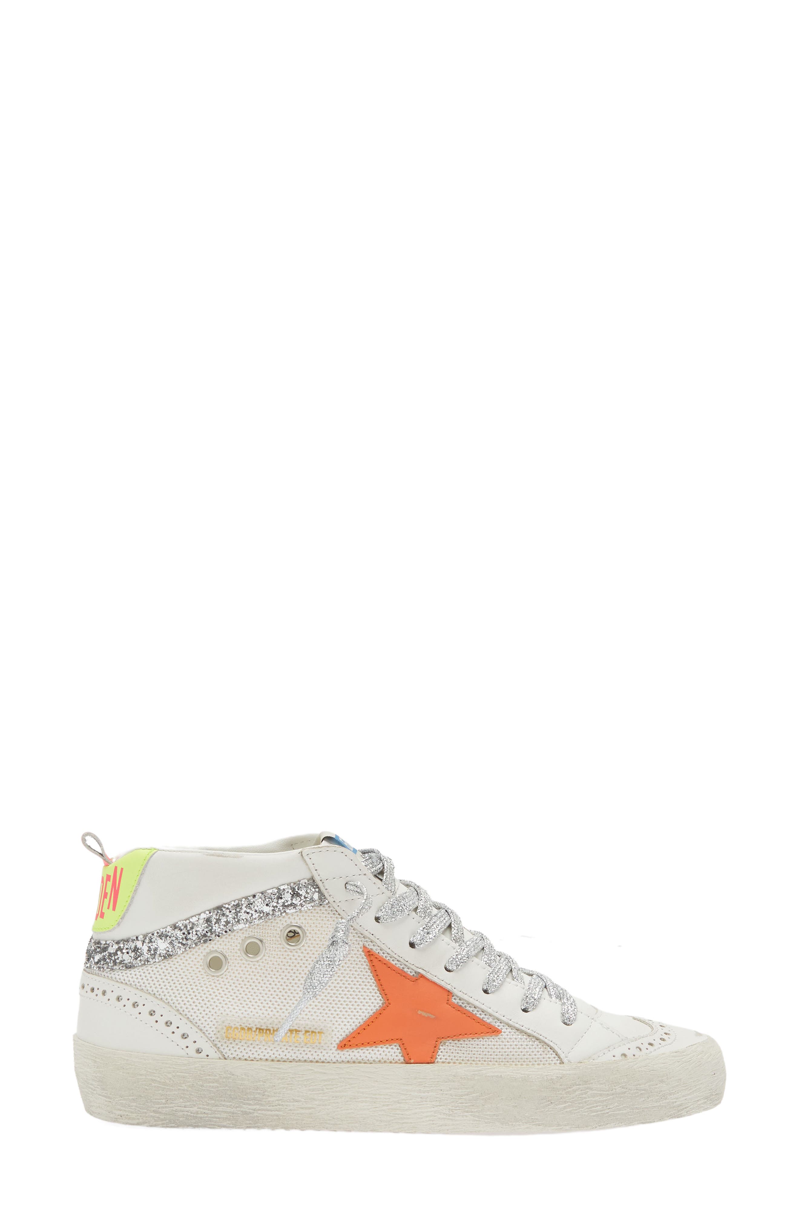 Golden Goose Mid Star Sneaker, Alternate, color, 