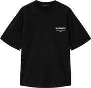AllSaints Dreamer Etta Oversize Cotton Graphic T-Shirt