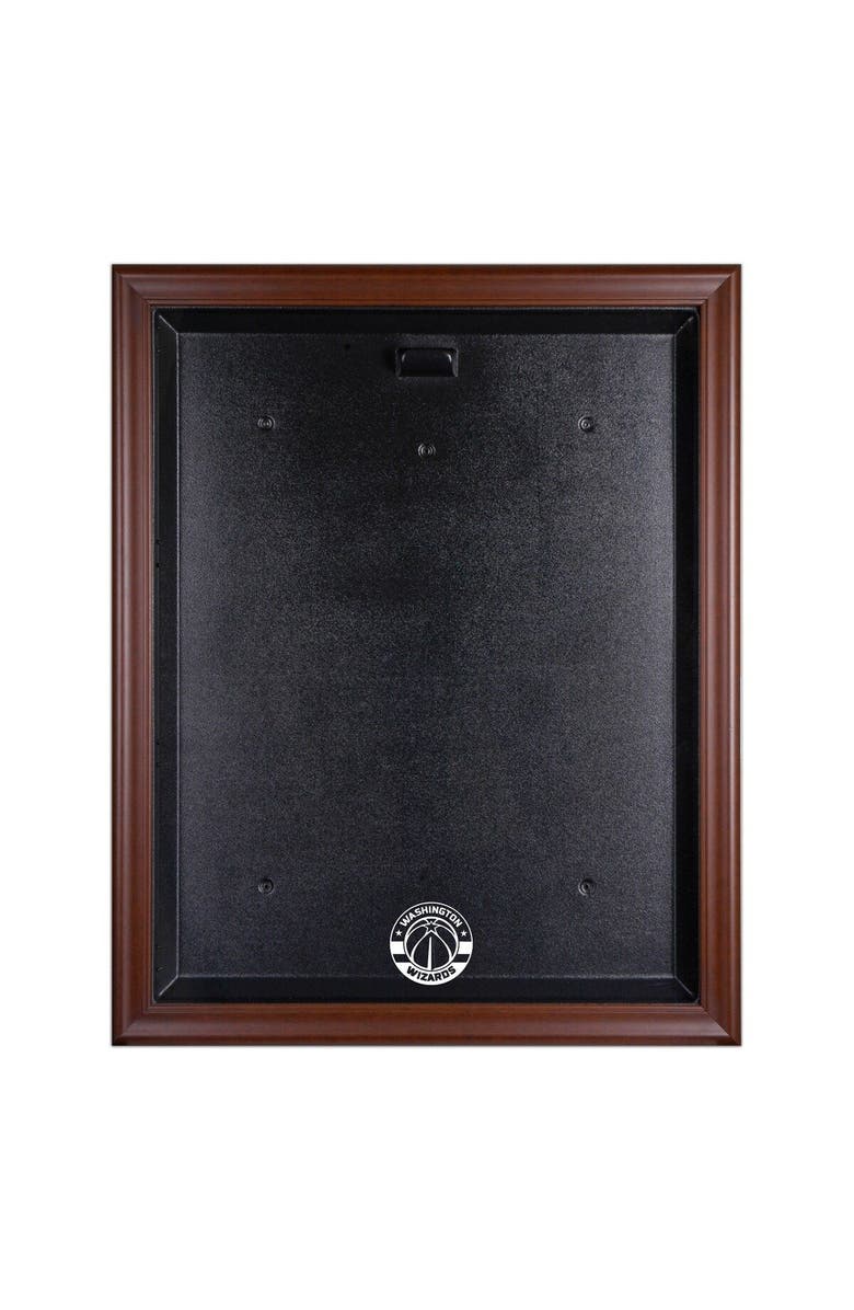 FANATICS AUTHENTIC Washington Wizards Brown Framed Logo Jersey Display Case, Main, color, 