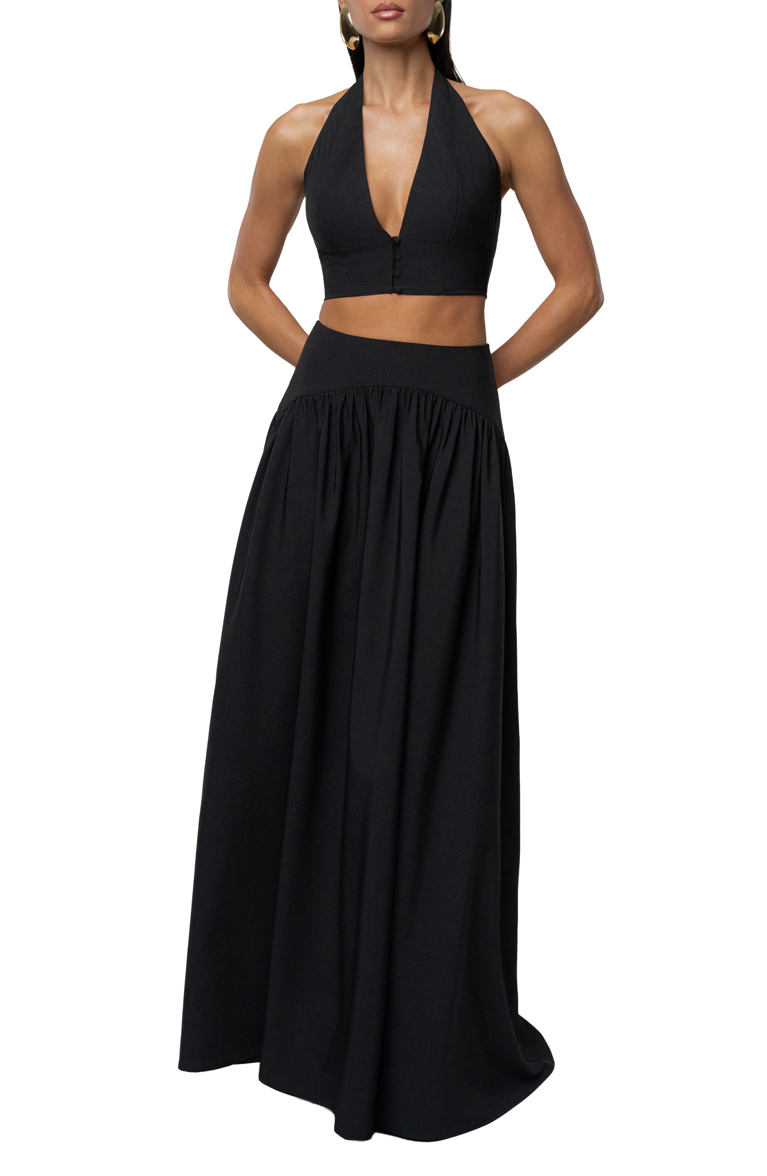 mare Water-Repellent Belt set Skirt ブラック e3850382-5397-4772-8a7c-