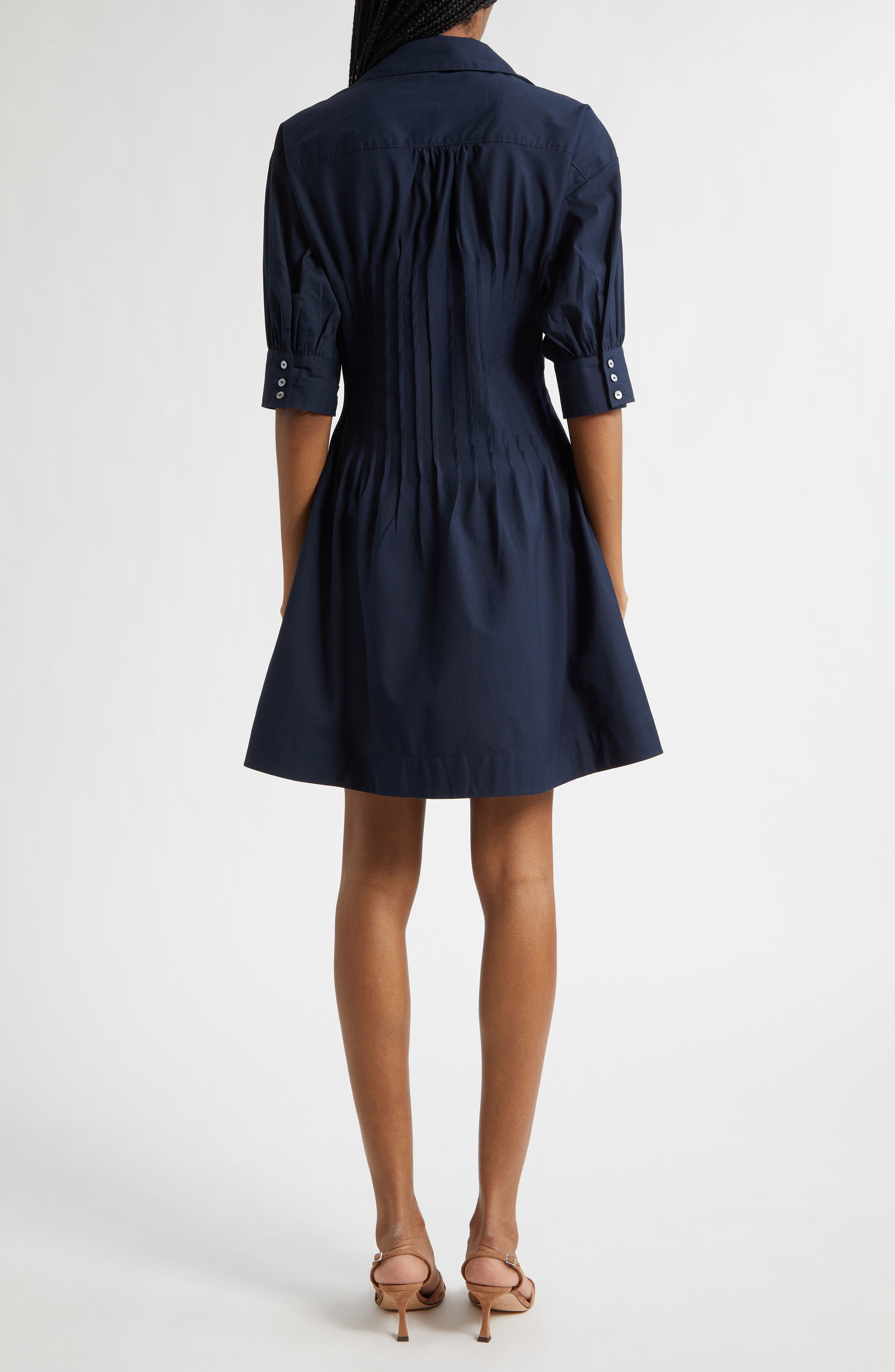 Monty Pleated Minidress - image 2