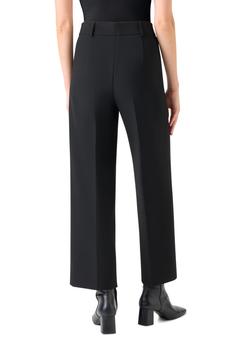 Stretch Jersey Straight Leg Pants, Alternate, color, BLACK