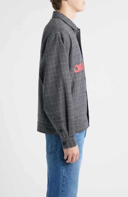 Santo Studio Reverse Typeface Jacket In Gray