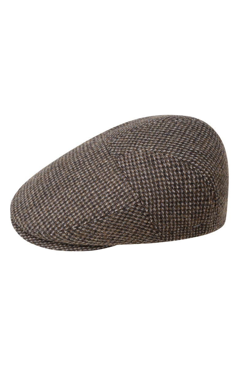 Bailey Penner Check Driving Cap, Main, color, Black Sub Check