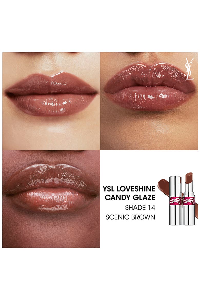 Candy Glaze Lip Gloss Stick, Alternate, color, 14 SCENIC BROWN