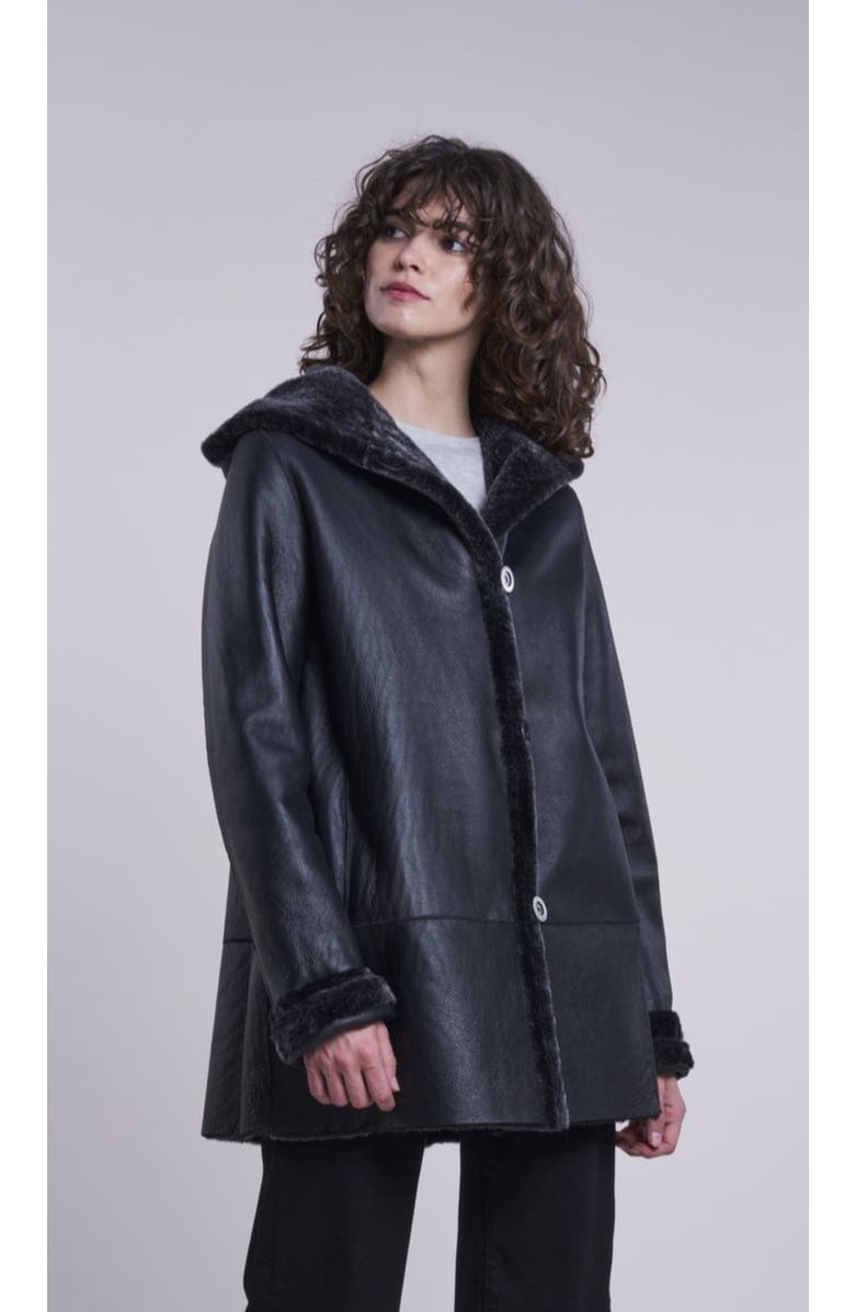 Blue Duck Genuine Shearling, Alternate, color, Charco