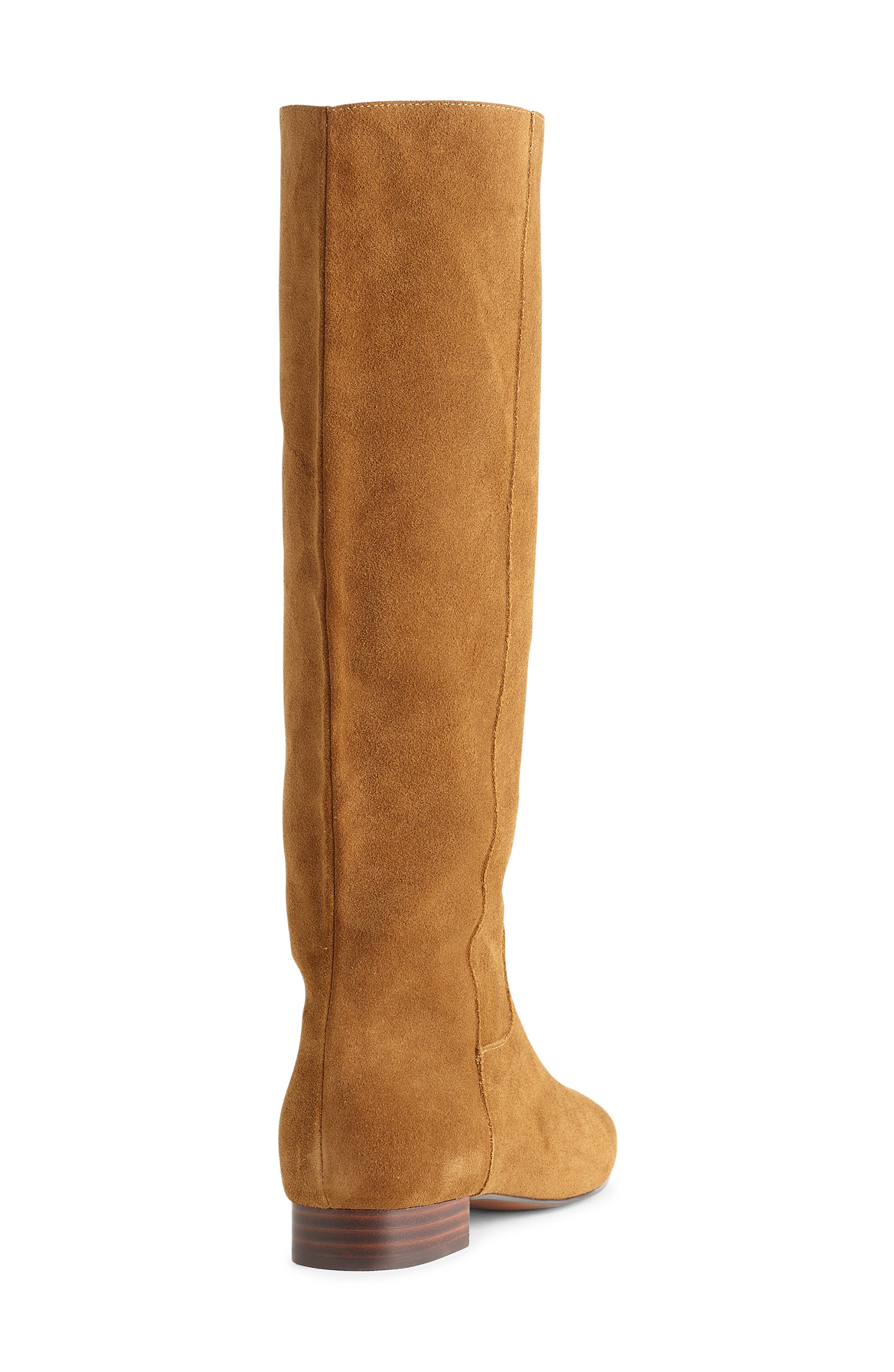 Madewell The Dari Tall Boot, Alternate, color, Dried Acorn