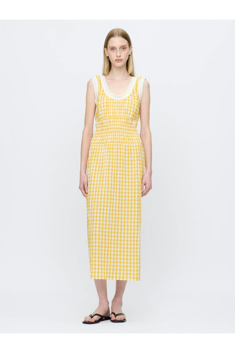 FEDERICA Tank dress, Alternate, color, Yellow