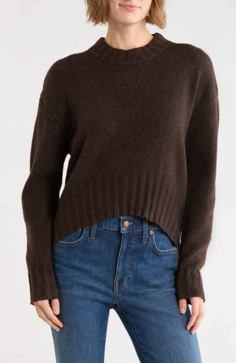 Homespun Lightweight High-Low Sweater