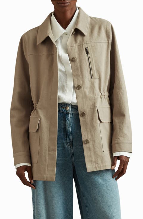 Brooklyn Cotton Utility Jacket