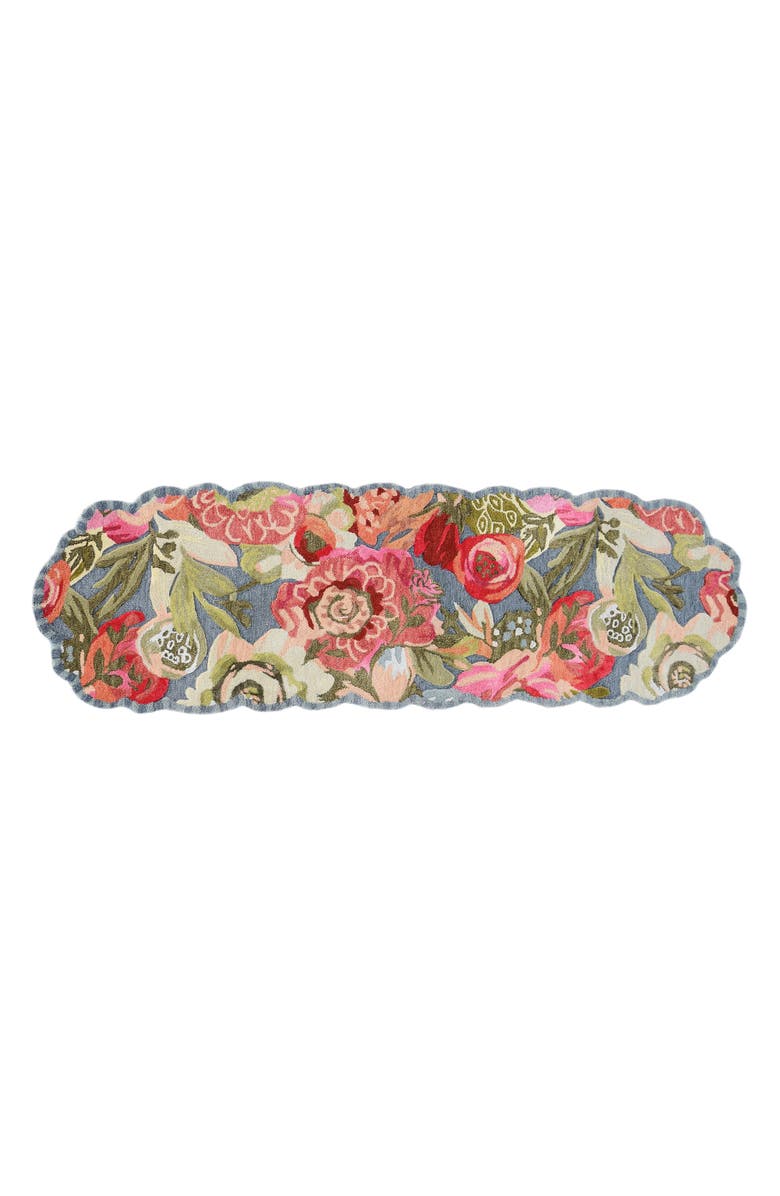 MACKENZIE CHILDS Sea Garden Floral Runner, Main, color, Pink Multi