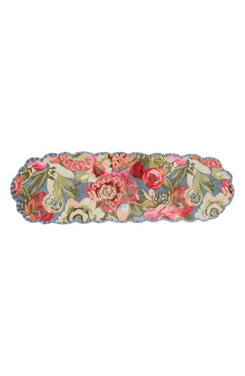 Sea Garden Floral Runner