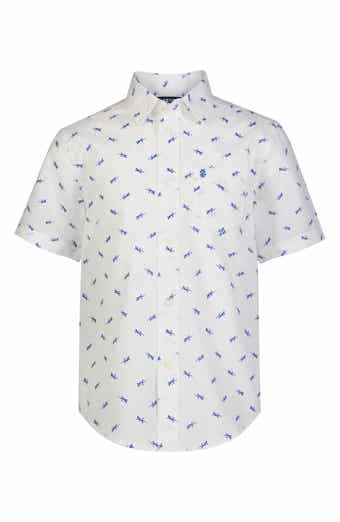 IZOD Kids' Gecko Print Short Sleeve Shirt