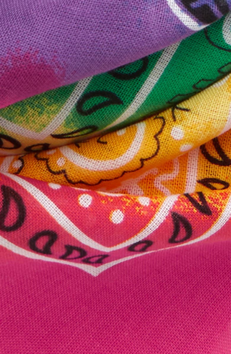 BP. Be Proud by BP. Gender Inclusive Ombré Tie Dye Bandana, Alternate, color, 