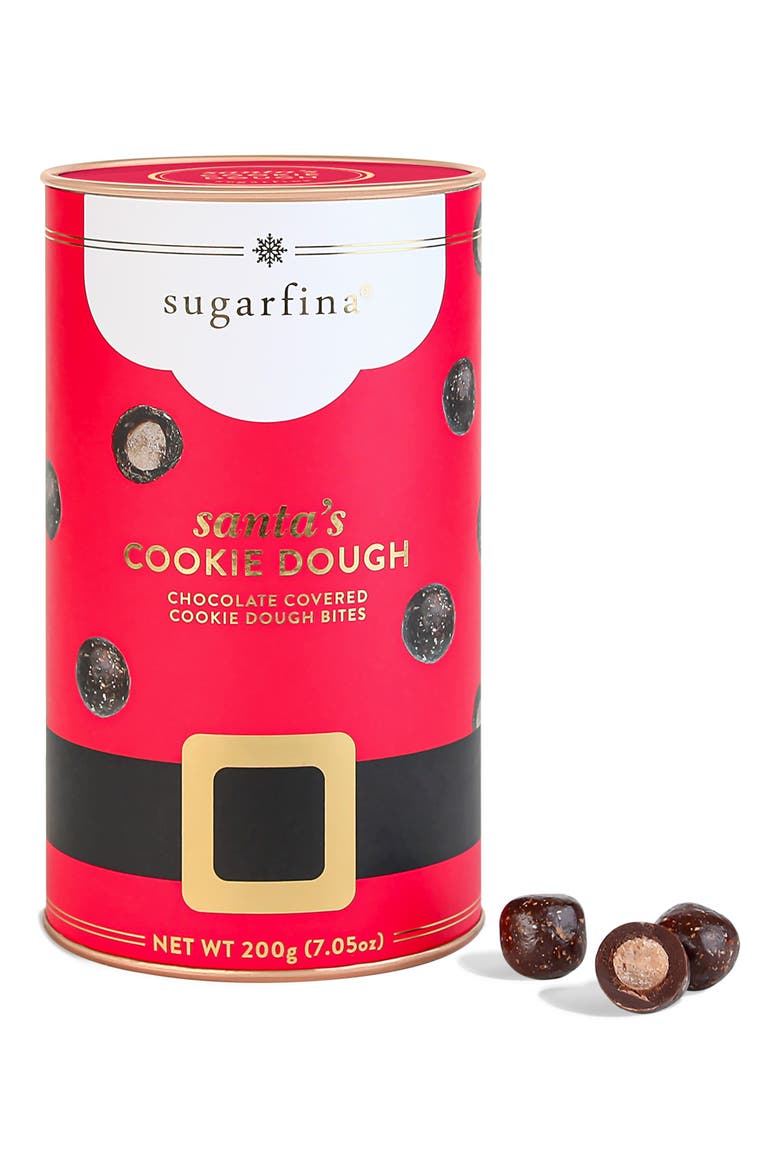 Cookie Dough Bites Holiday Canister, Main, color, RED