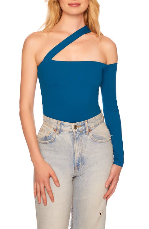 Cutout One-Shoulder Top