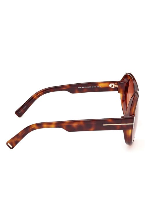 TOM FORD TOM FORD INGER 59MM ROUND SUNGLASSES