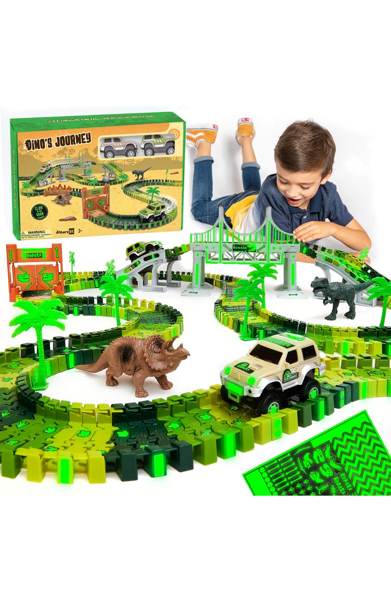 JitteryGit Dinotrack Journey, Main, color, Green