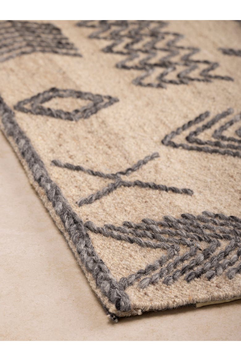 Lunar Wool Rug, Alternate, color, Beige