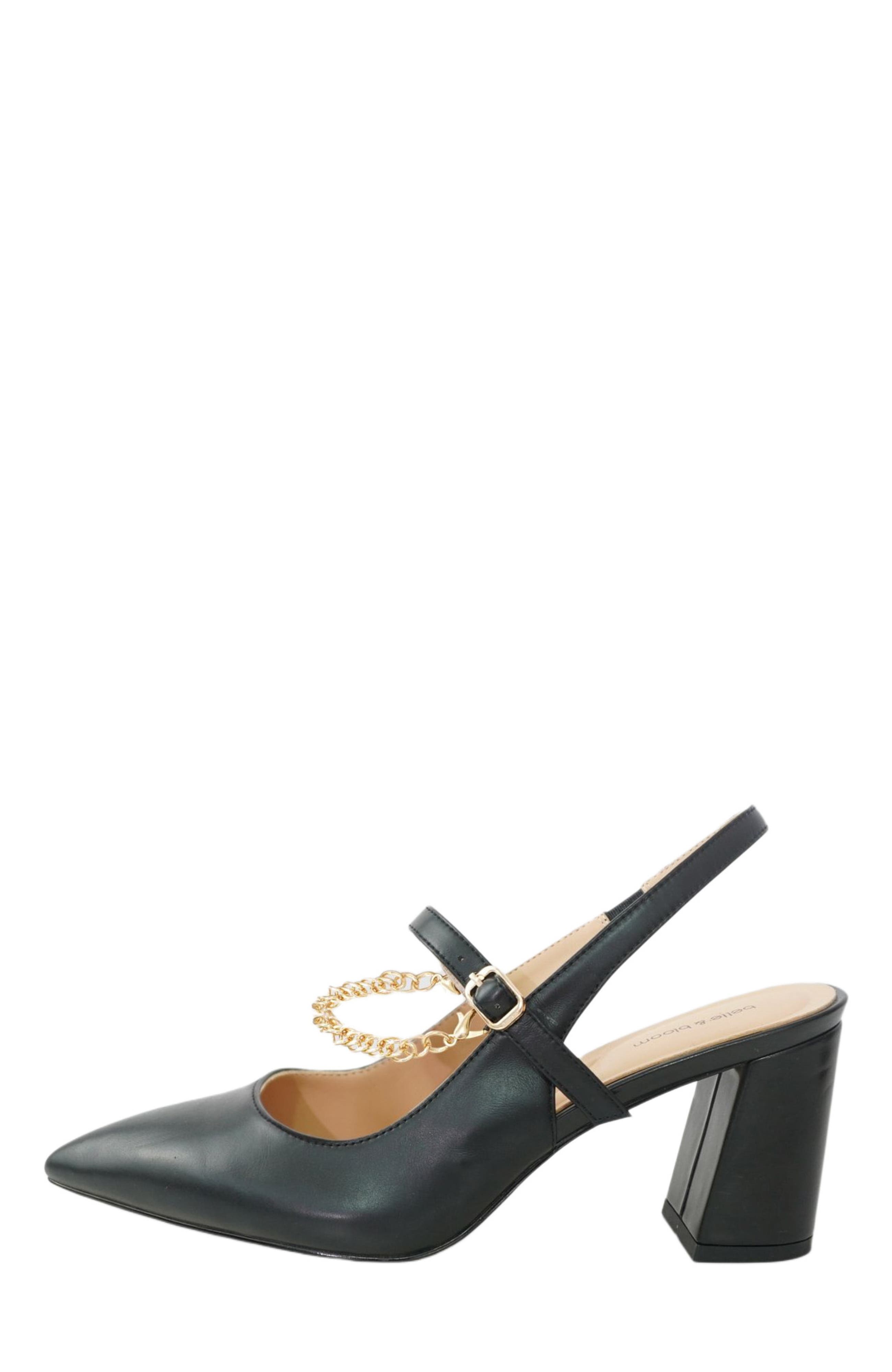 Belle 
Bloom Up And Away Mary Jane, Alternate, color, Black