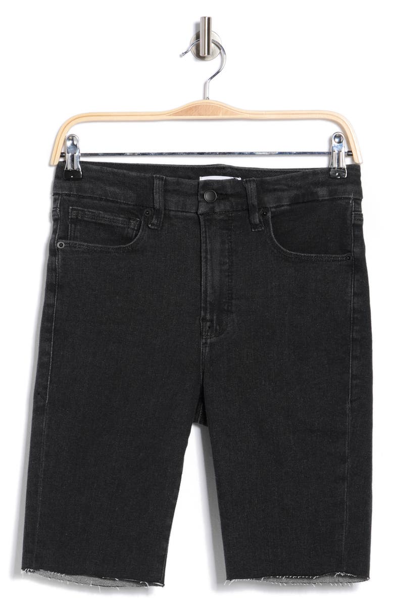 Good American Bermuda Shorts, Alternate, color, Black184