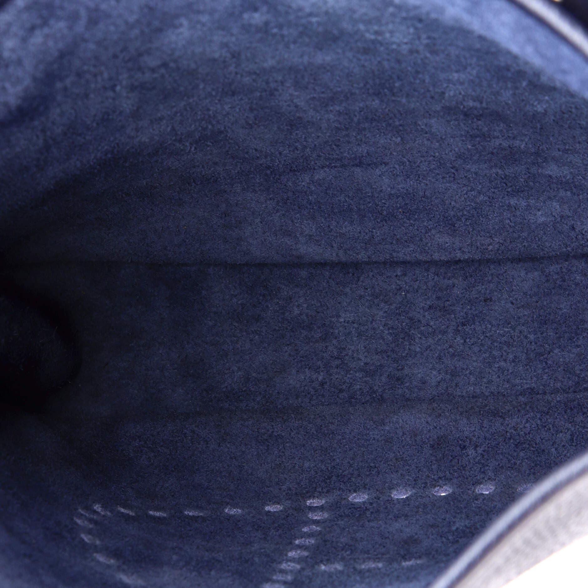 Pre-Owned Hermes Evelyne Bag Gen III Clemence PM, Alternate, color, Bleu Nuit