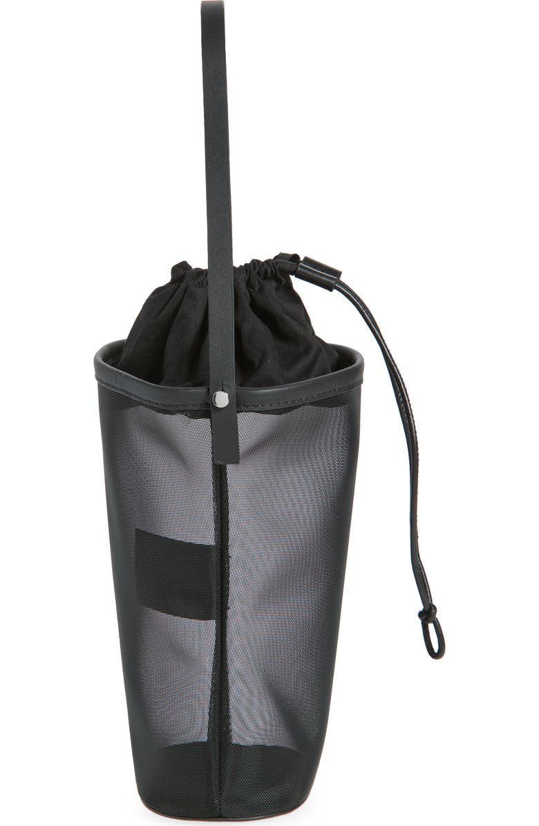 COS Mini Mesh Bucket Bag, Alternate, color,