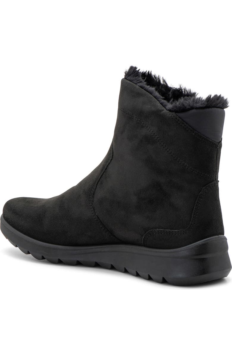 ara Tracy Faux Fur Lined Waterproof Bootie, Alternate, color,