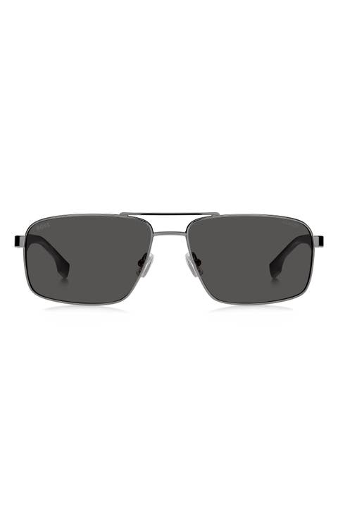 59mm Aviator Sunglasses
