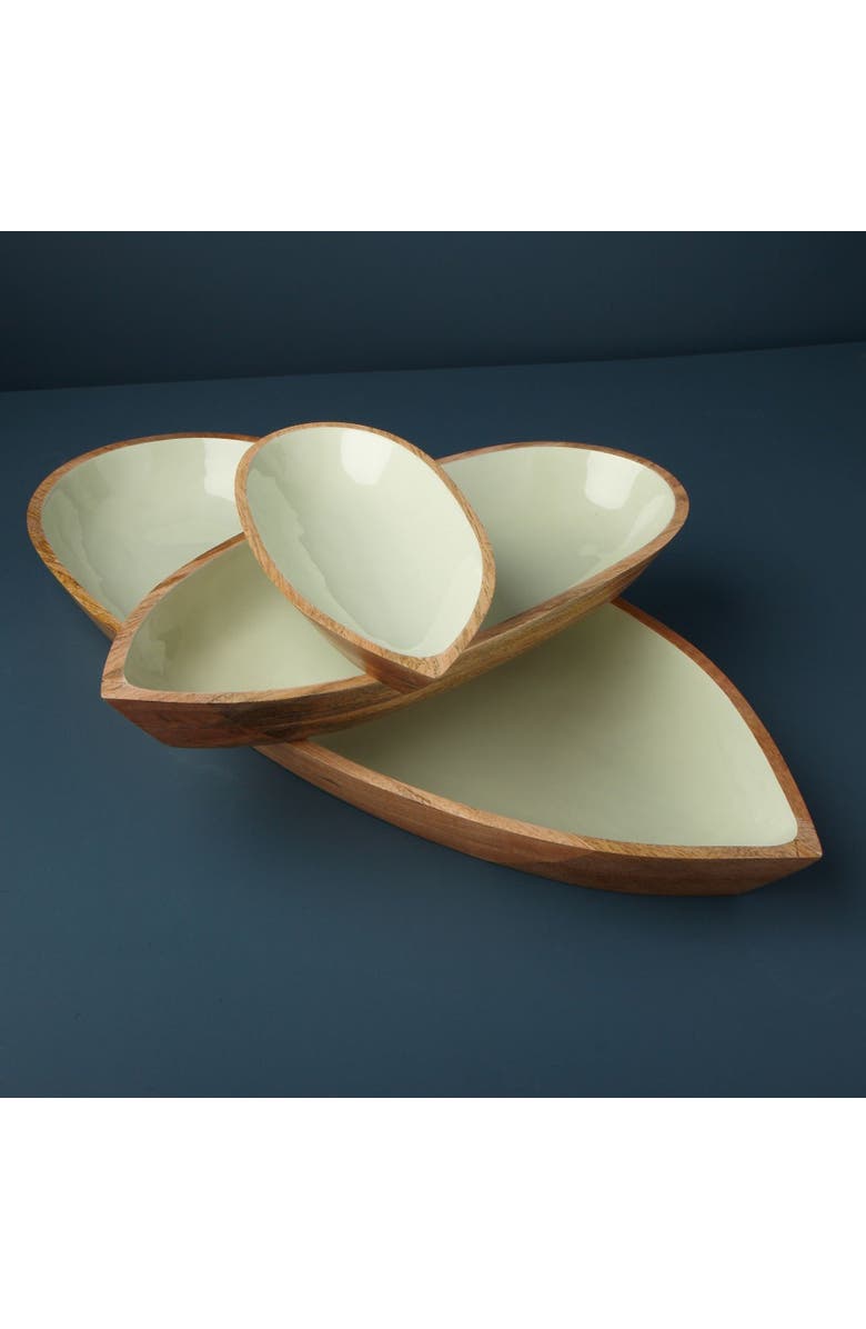 Be Home Madras Oval Bowl, Alternate, color, Sage