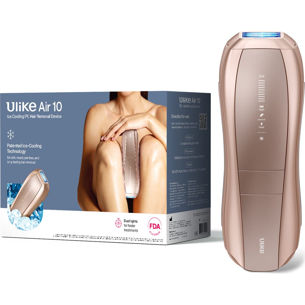 Ulike Ice Cooling Ipl Hair Removal Device In Pink