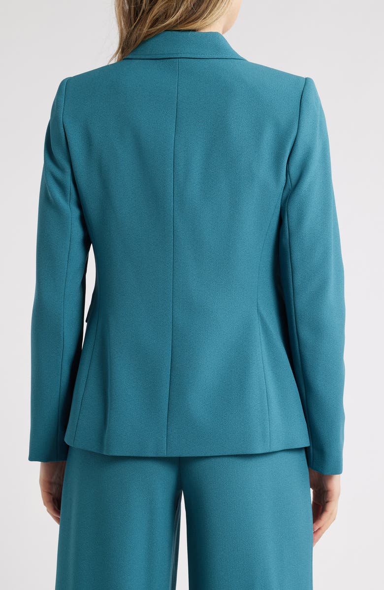 Tahari ASL One Button Blazer, Alternate, color,