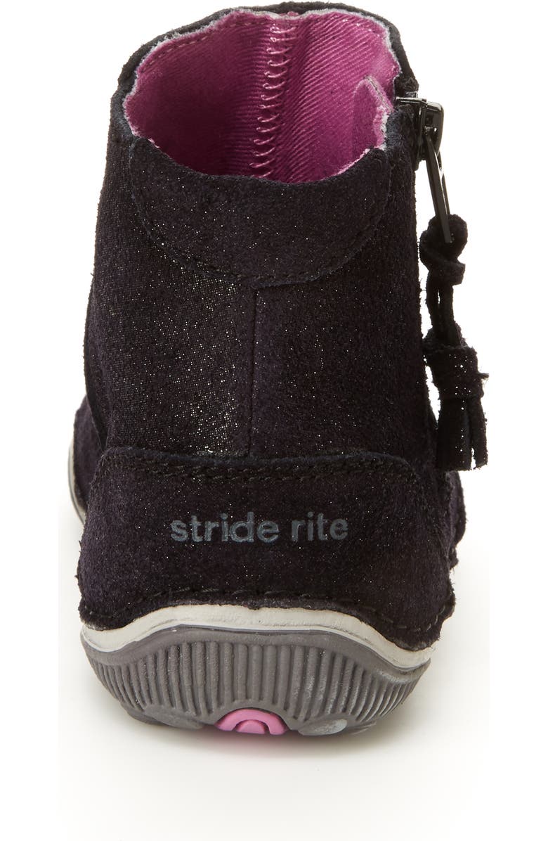 Stride Rite SRT Zoe Glitter Bootie, Alternate, color,