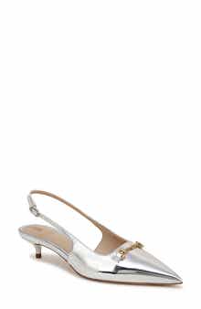 Sam Edelman Farrah Kitten Heel Pointed Toe Slingback Pump