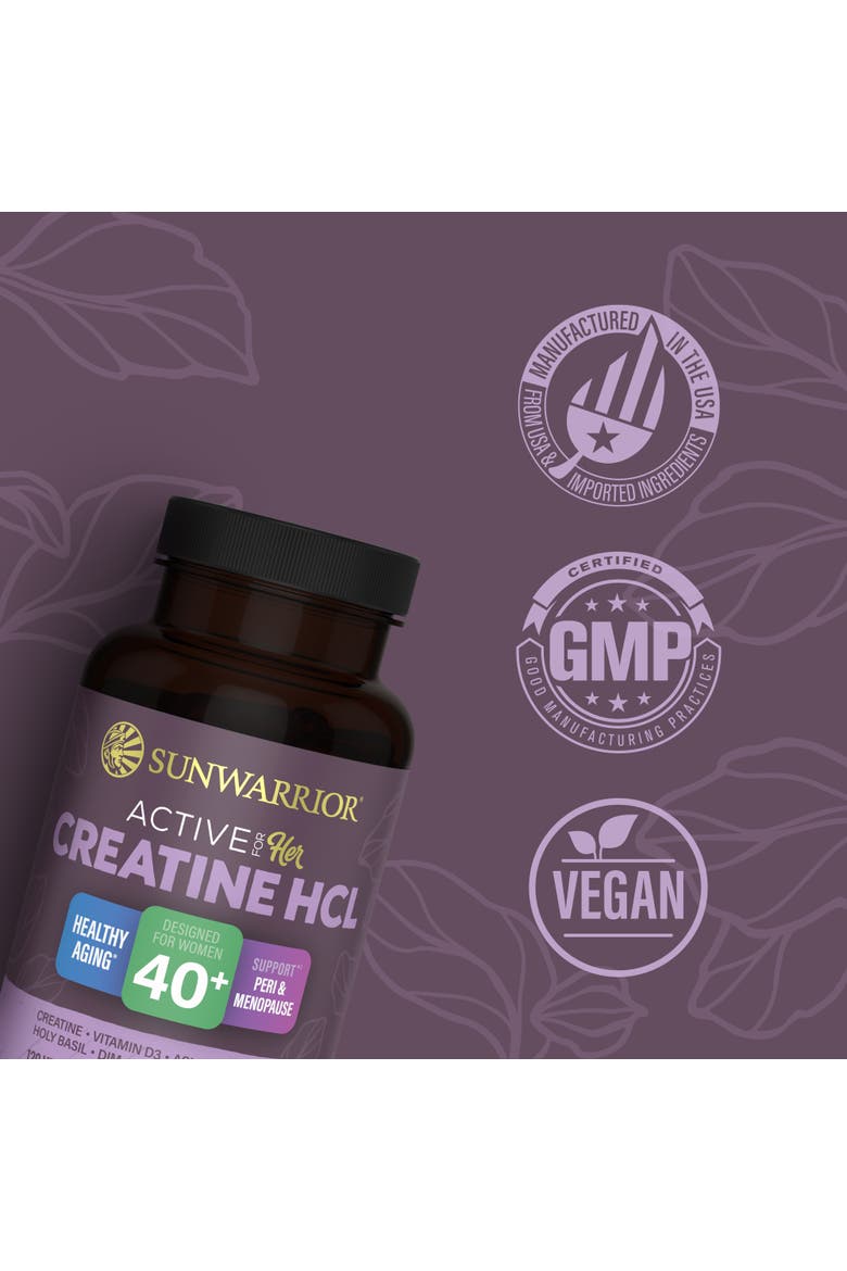 Active Creatine Capsules for Her 40+, 120ct Bottle, Alternate, color, No Color