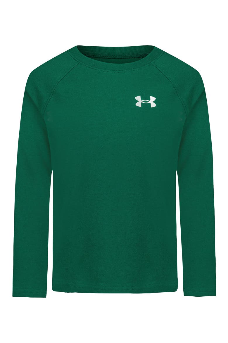 Kids' Logo Raglan Long Sleeve T-Shirt, Main, color, CAMPUS IVY