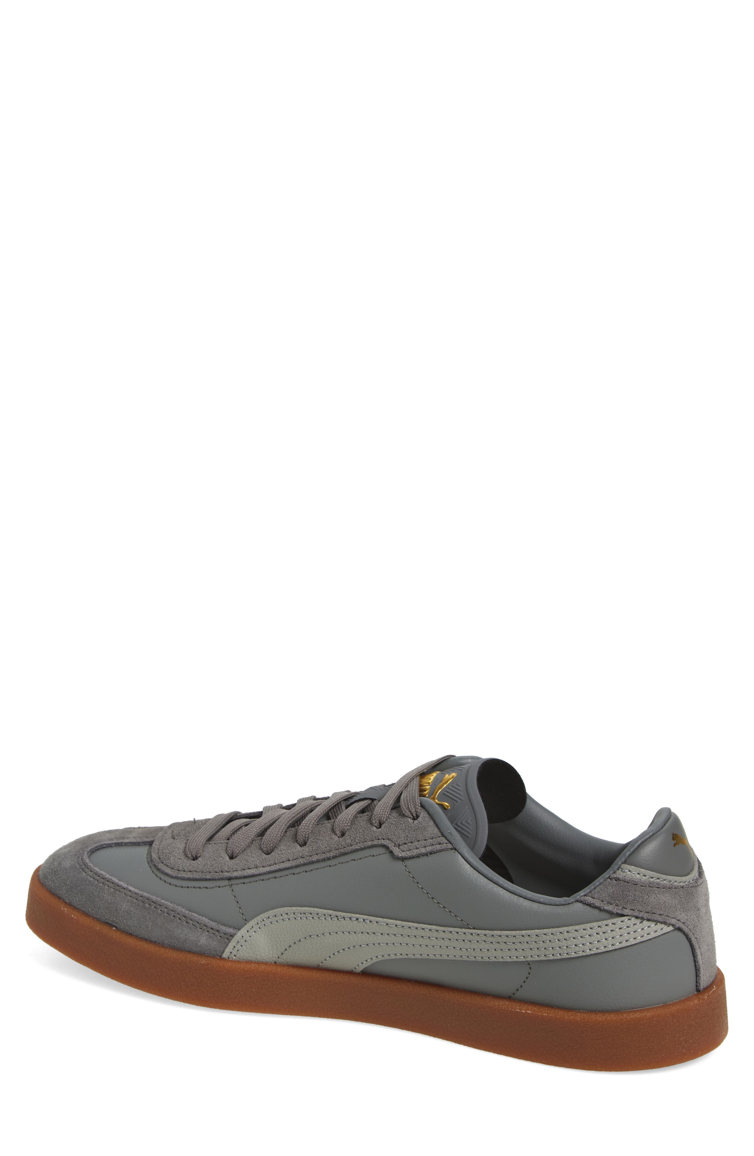 PUMA Club II Era Sneaker, Alternate, color, Cast Iron-Smokey Gray-Gold