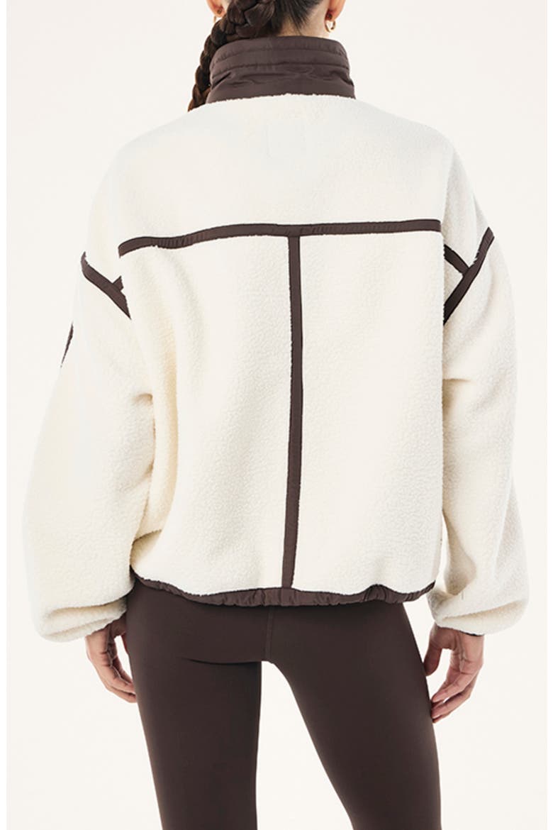 Lennon Jacket, Alternate, color, WHISPER WHITE/ COFFEE