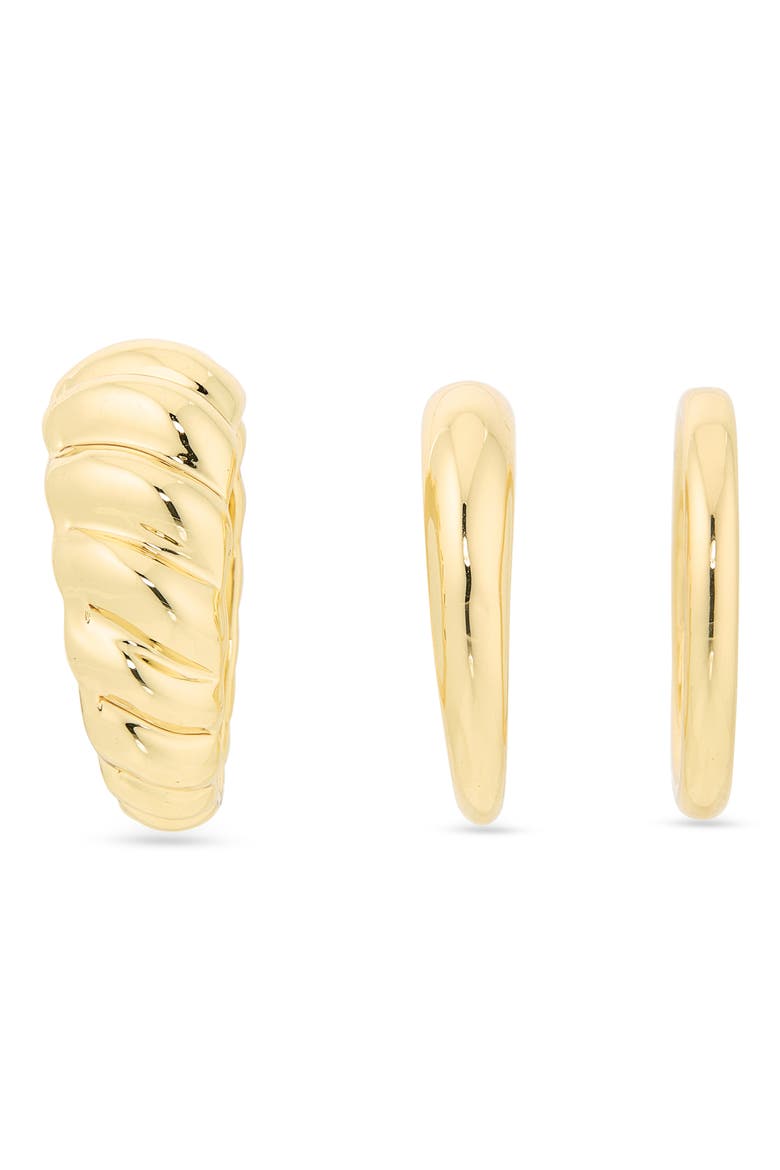 Demi-Fine 3-Pack Assorted Rings, Alternate, color, GOLD