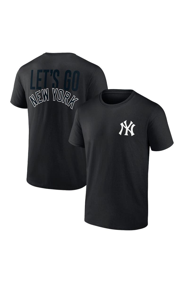 FANATICS Men's Fanatics Branded Black New York Yankees In It To Win It T-Shirt, Main, color, 