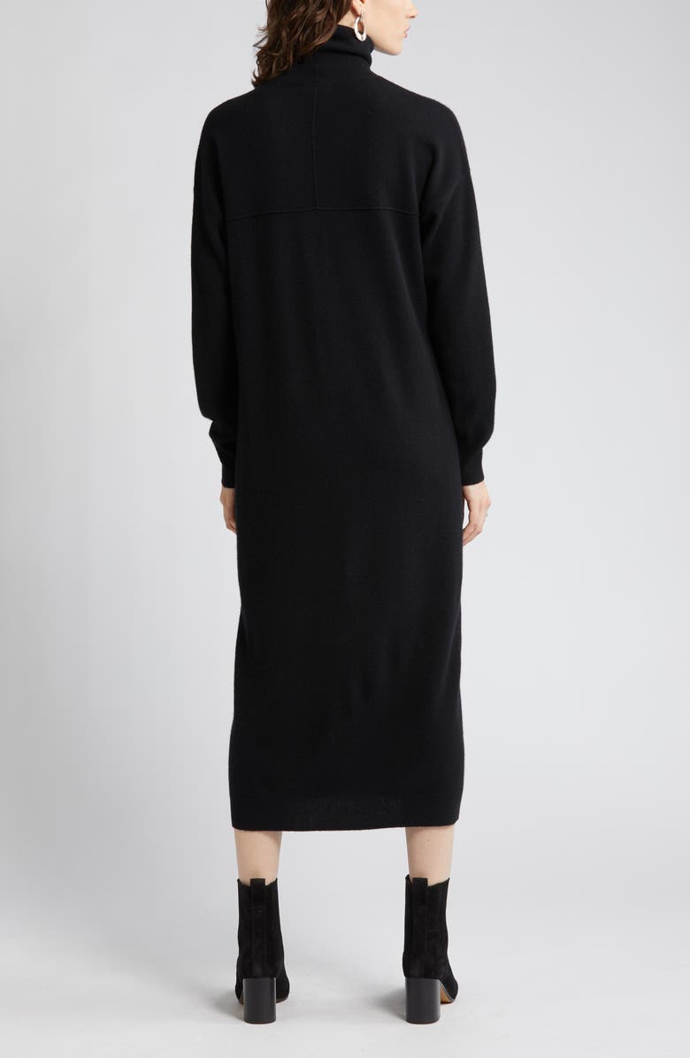 Nordstrom Long Sleeve Wool & Cashmere Sweater Dress, Alternate, color,
