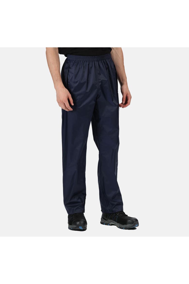 Pro Packaway Waterproof Breathable Overtrousers, Alternate, color, Navy