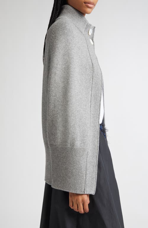 Nackiyé Nackiyè Roxalena Merino Wool & Cashmere Cape In Gray